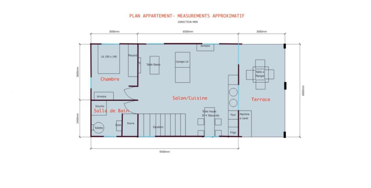Ferienwohnung Bleu Horizon Saint-Leu Exterior foto